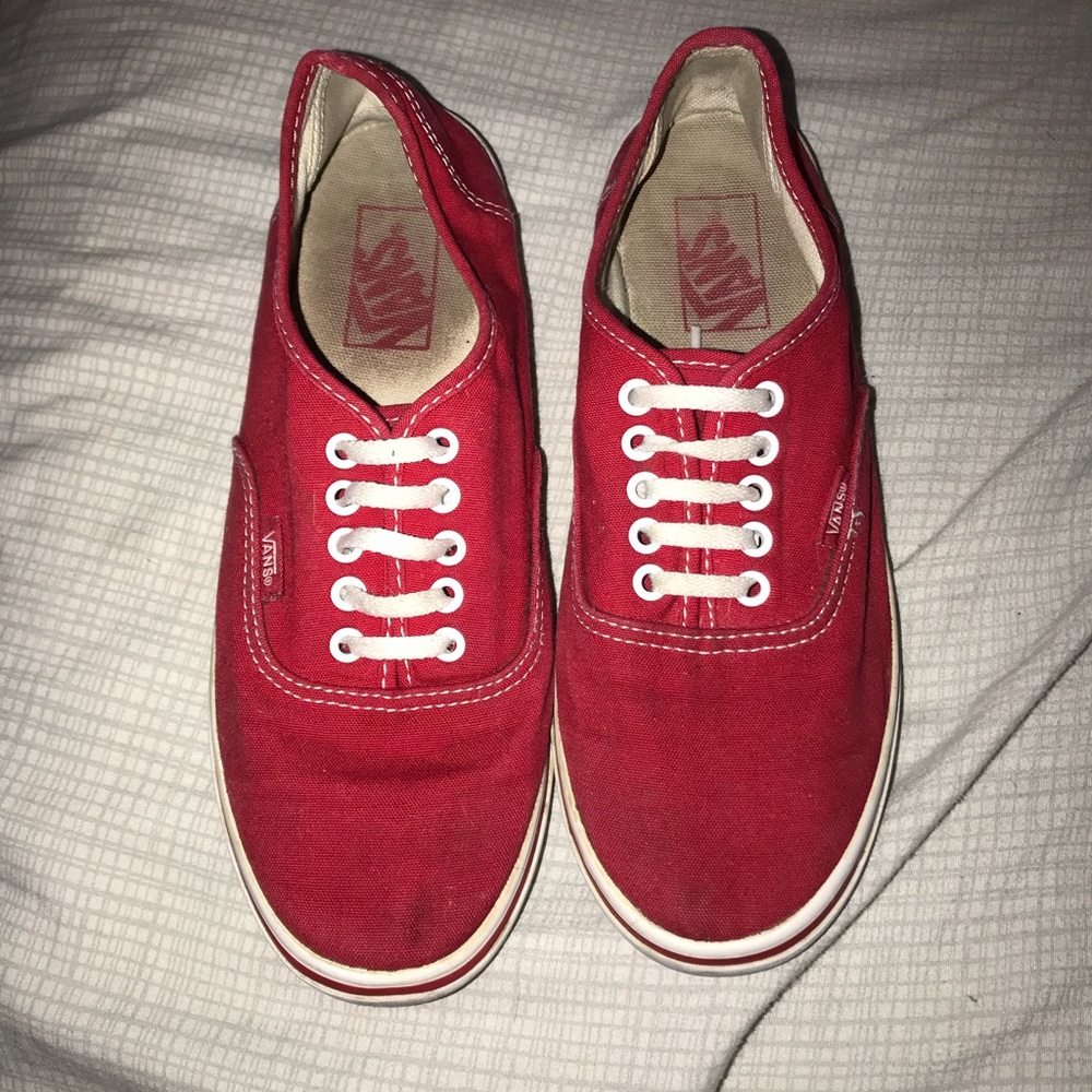 Red Vans